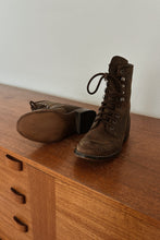 1980's DURANGO CHOCOLATE LEATHER ROPER BOOTS | SIZE 6