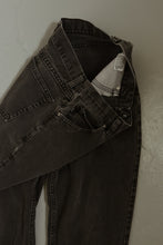 1980's CHIC CLASSIC DISTRESSED GREY DENIM | SIZE 28