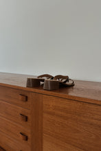 1990's PATCHED LEATHER HEELED SANDALS | SIZE 9.5