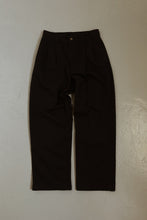 1990's IZOD BLACK PLEATED DIANA TROUSERS | SIZE 26