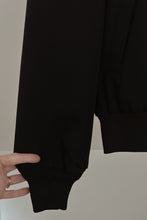 1990's BLACK COTTON BOMBER JACKET | SIZE M/L