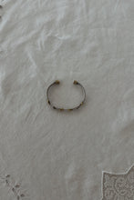 1980's STERLING SILVER, ONYX + GOLD VERMEIL CUFF BRACELET