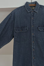 1990's CLASSIC DENIM DAD SHIRT | SIZE M