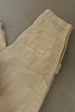 1970's SPECKLED COTTON CARPENTER PANTS | SIZE 27/28