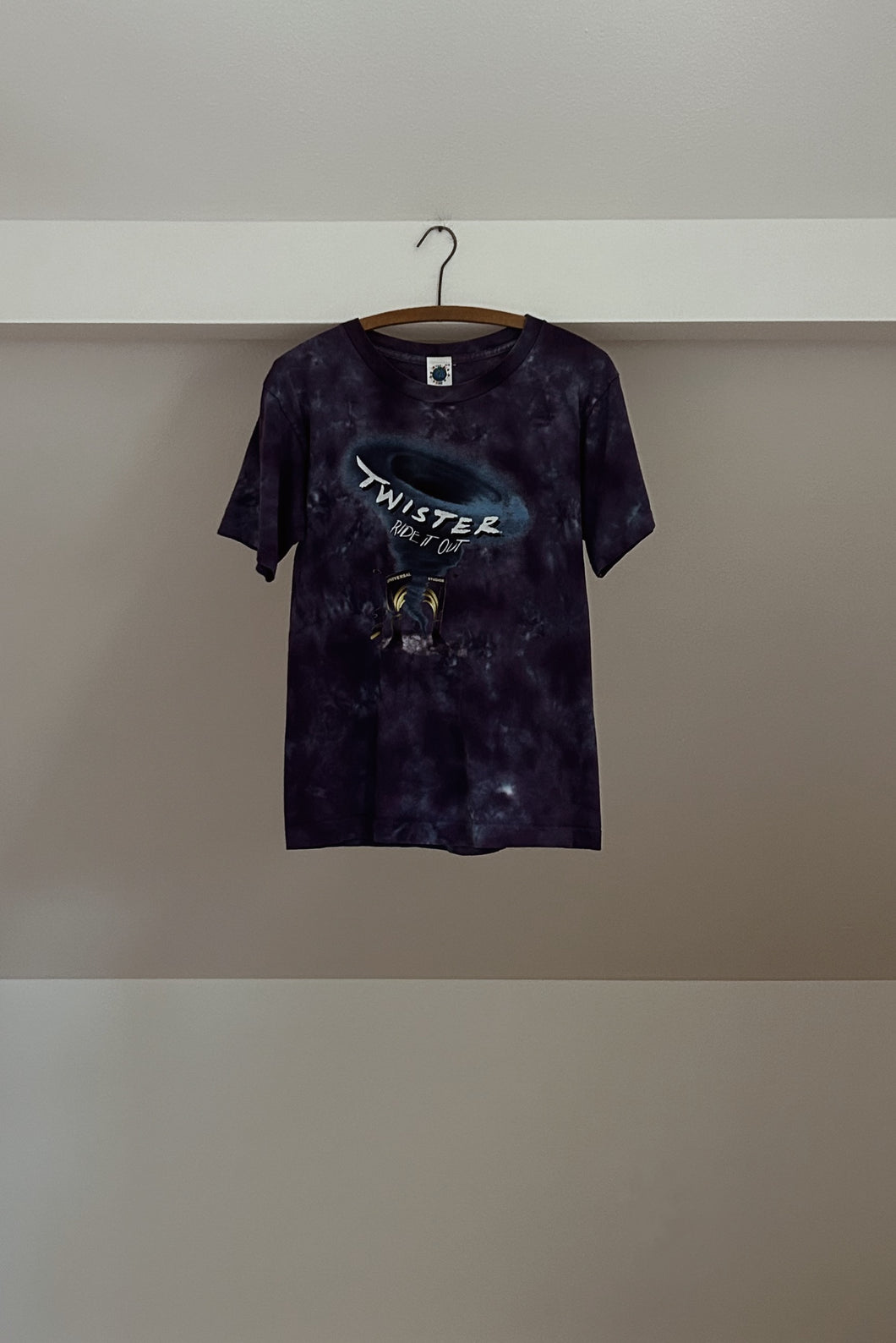 1990's TIE DYE TWISTER TEE | SIZE XS/S