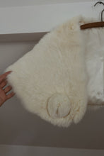 1950's RARE CREAM FUR STOLE