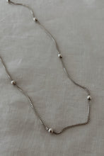 1980's 925 ITALIAN STERLING SILVER BALL CHAIN