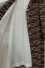 1970's L'AIGLON CHOCOLATE CHAIN WEAVE TRENCH | SIZE M
