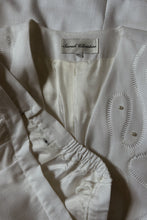 1980's WOVEN PEARL BEADED BLAZER | SIZE XL