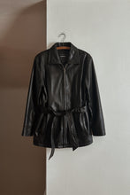 1990's SOFT BLACK LEATHER JACKET