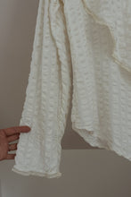 1990's RIO MUSLIN COTTON COLLAR BLOUSE | SIZE S
