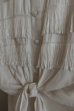 1990's FRINGE CROP RODEO SHIRT