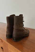 1980's DURANGO CHOCOLATE LEATHER ROPER BOOTS | SIZE 6