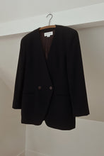 1990's JONES PURE WOOL CLASSIC MIDNIGHT BLAZER | SIZE M/L
