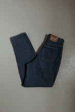 1990's MODA CLASSIC STOVEPIPE DARK DENIM | SIZE 28