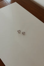 1980's LARGE STERLING SILVER KNOT POSTS