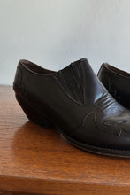 1980's GUESS BY MARCIANO BLACK WESTERN BOOTIES | SIZE 9/9.5