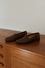 1990's ITALIAN WOVEN LEATHER LOAFERS | SIZE 10
