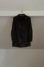 1990's BLACK WILSONS PELLE STUDIO LAMBSKIN JACKET | SIZE M