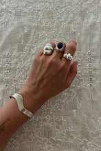 1950's 925 STERLING + LAPIS RING | SIZE 9
