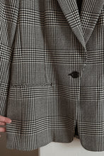 1990's PURE WOOL HOUNDSTOOTH BLAZER