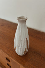 1970's SPECKLE GLAZED STUDIO CERAMIC VASE | 11" x 5"