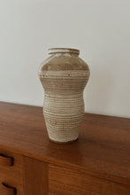1980's EXTRA LARGE RARE SPECKLED STUDIO POTTERY VASE