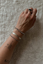 1960's STERLING SILVER LINK CHAIN BRACELET