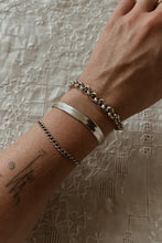 1960's STERLING SILVER LINK CHAIN BRACELET