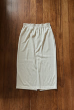 1990's CREAM KNIT MIDI SKIRT | SIZE M