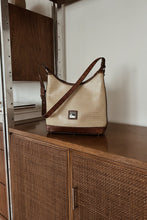 1990's DOONEY & BOURKE CROC EMBOSSED HOBO BAG | 11" x 10" x 3.5"