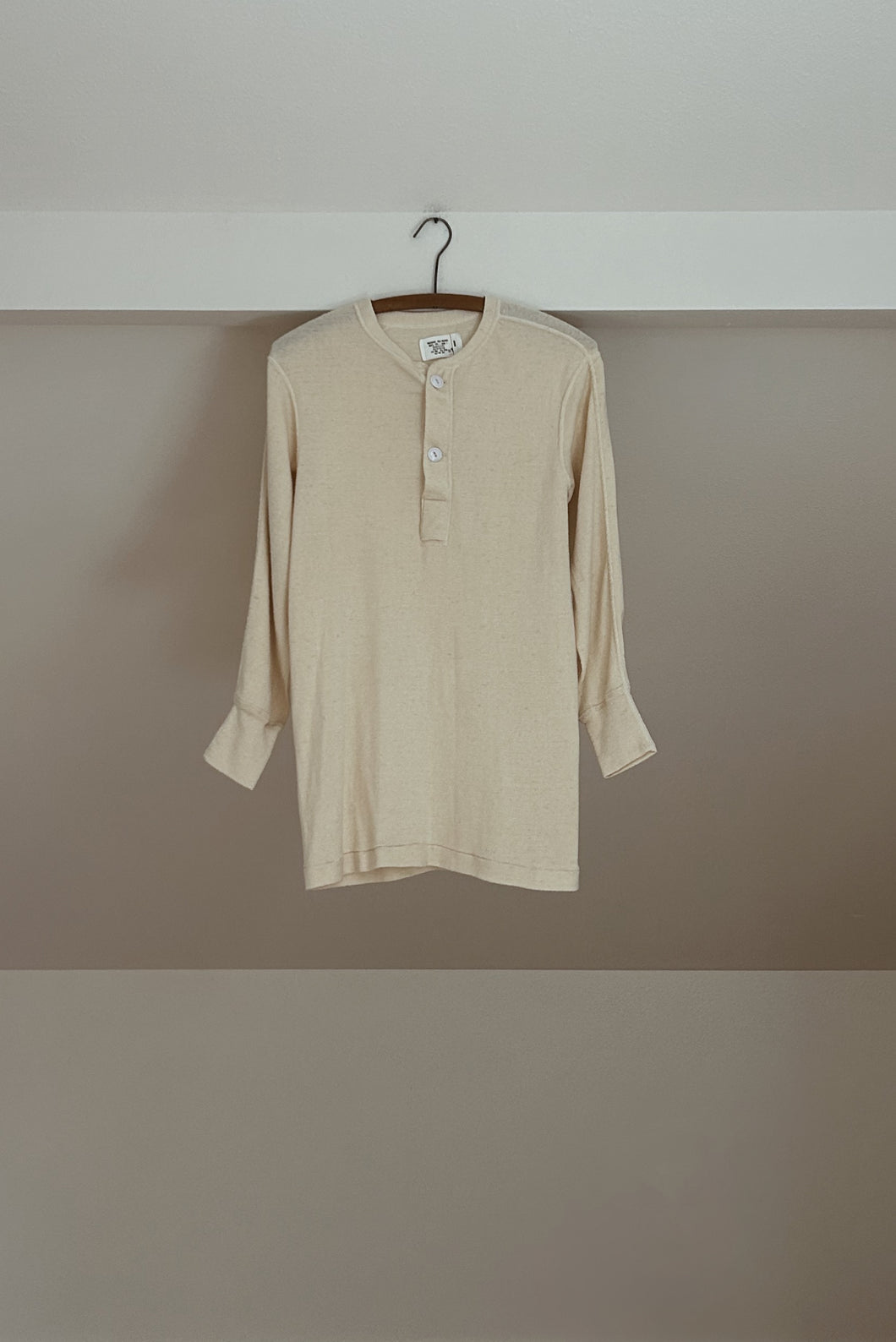 1960's COTTON + WOOL MILITARY THERMAL | SIZE M