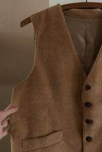 1970's CAMEL CORD WAISTCOAT