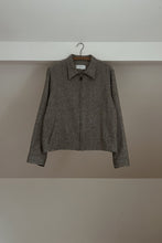1990's SILK TWEED BOMBER JACKET | SIZE M/L