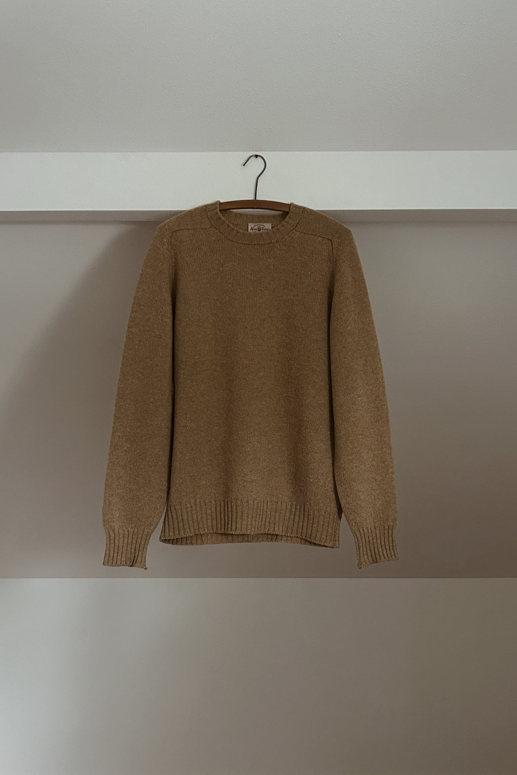 1960's RARE ENGLISH MADE SHETLAND WOOL JUMPER | SIZE M/L