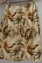 1990's PURE SILK FLORAL WRAP STYLE SKIRT | SIZE S