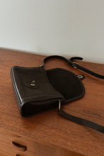 1980's COACH BLACK LEATHER DEVON BAG