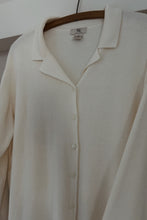 1990's BOXY RIB KNIT FEMME CARDIGAN | SIZE L/XL
