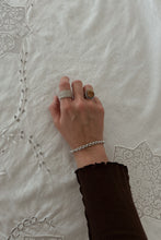 1990's STERLING SILVER MESH BAND | SIZE 7.5