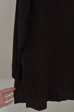 1990's FISHER NEW YORK PURE SILK STRIPE SHIRT JACKET | SIZE M