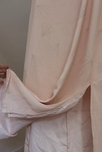 Y2K PURE SILK BLUSH FLORAL MIDI DRESS | SIZE M