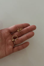1990's GOLD PLATE TRIPLE BALL HOOPS
