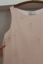 Y2K PURE SILK BLUSH FLORAL MIDI DRESS | SIZE M