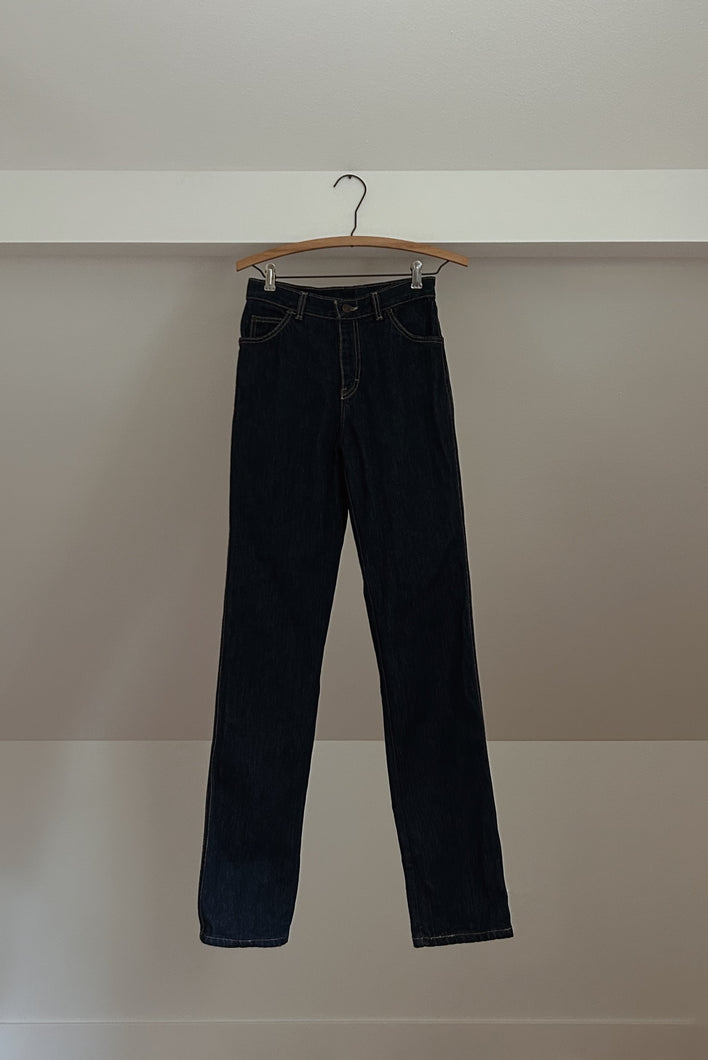 1970's CALVIN KLEIN RINSE WASH DENIM | SIZE 25