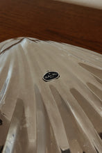 MID CENTURY SILVER SHELL DISH