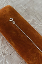 1990's 925 ITALIAN STERLING SILVER CUBE CHAIN BRACELET