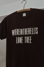 1980's CHOCOLATE LONE TREE TEE | SIZE S