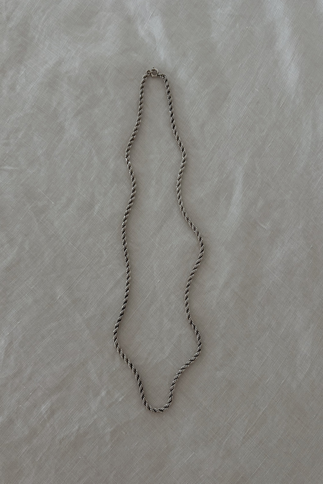 1980's STERLING SILVER TWIST CHAIN