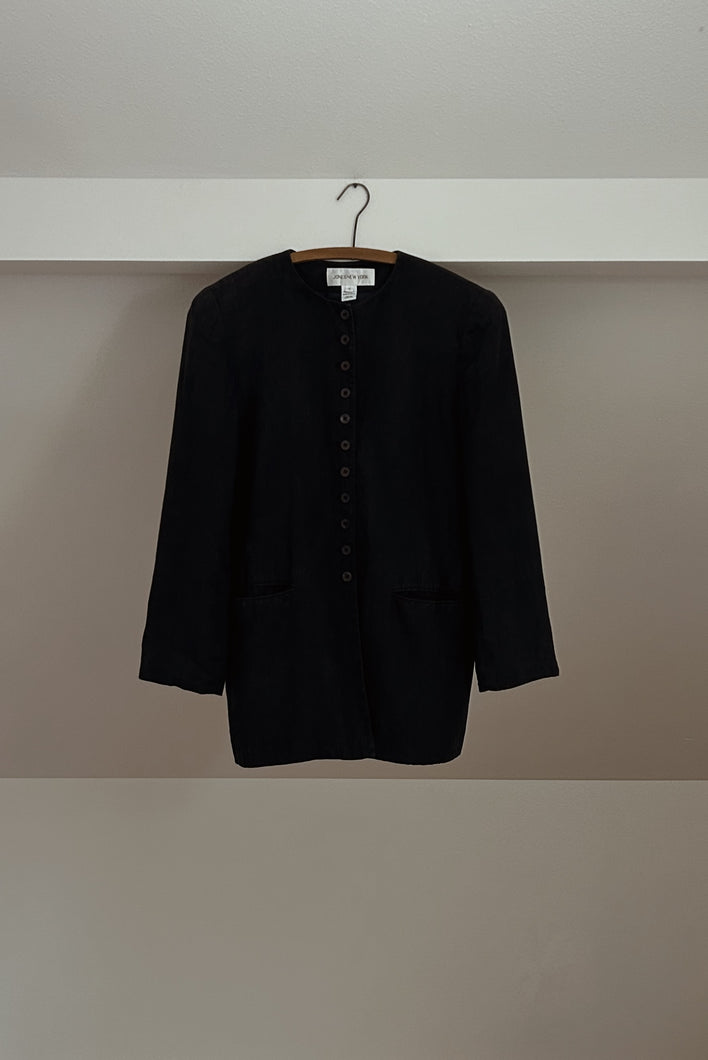 1990's JONES NAVY PURE LINEN BLAZER | SIZE M