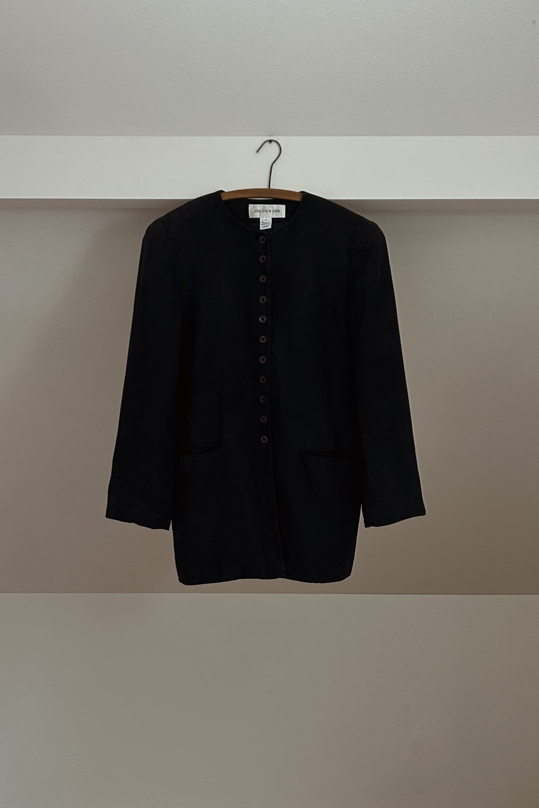 1990's JONES NAVY PURE LINEN BLAZER | SIZE M